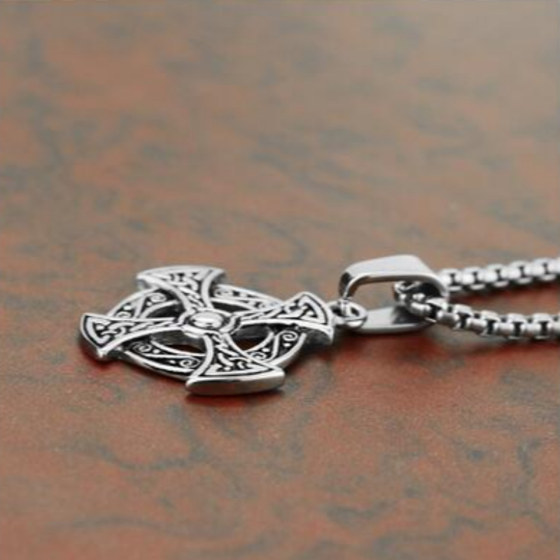 Osobní šperky korejský módní muž\\\\\'s Stainless Steel Cross Pendant tag Retro Pattern Cross Pendant